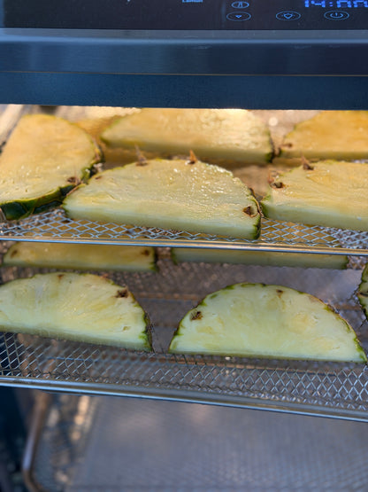 Dehydrated Pineapple Slices | Perfect with a Pina Colada, Drink garnishes, or Adding a Punch of Flavour! | Packs 10 / 20 Servings!