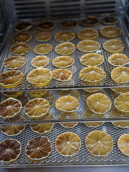 Dehydrated Lime Wheels | Ideal for Cocktails, Drink garnishes, or Adding a Punch of flavour! | Packs 35+ / 65+ Servings!