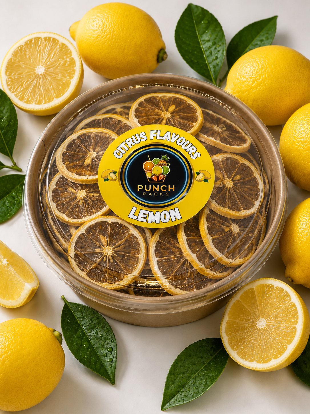 Lemon Fruit Bowl | Dried Lemon Slices | 60g | 🍋