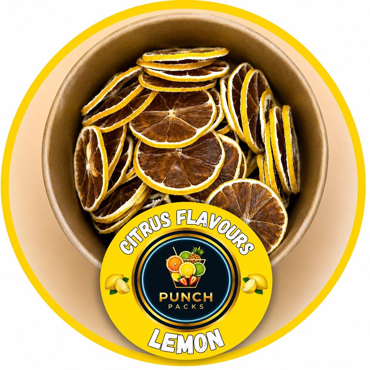 Lemon Fruit Bowl | Dried Lemon Slices | 75g | 🍋
