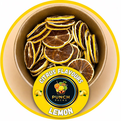 Lemon Fruit Bowl | Dried Lemon Slices | 75g | 🍋
