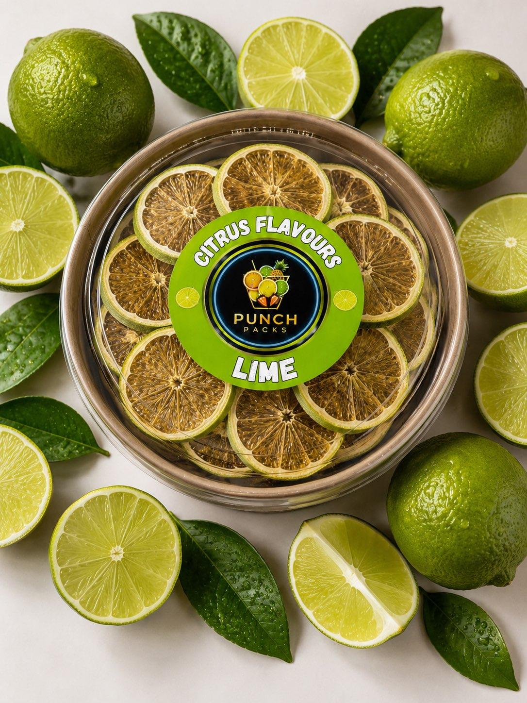 Lime Fruit Bowl | Dried Lime Slices | 60g
