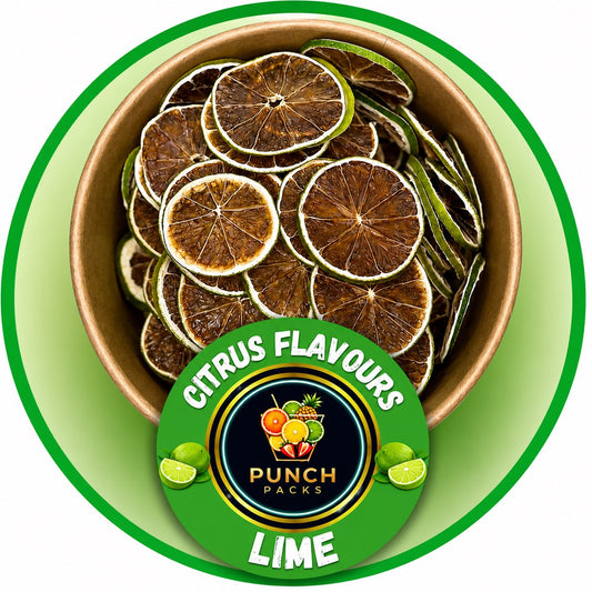 Lime Fruit Bowl | Dried Lime Slices | 75g