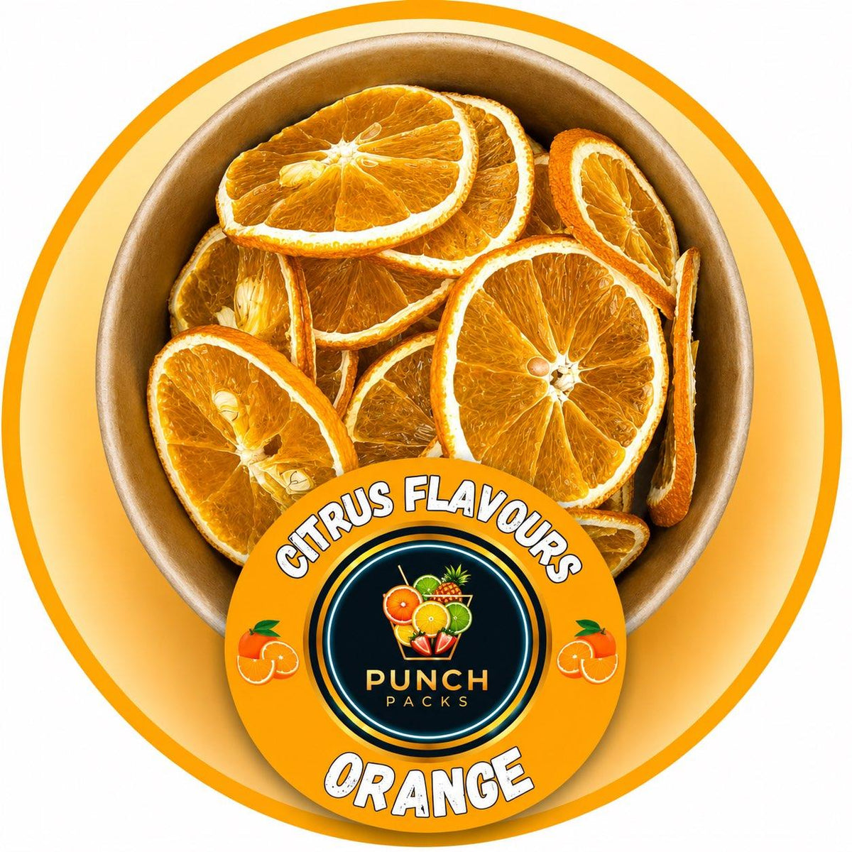Orange Fruit Bowl | Dried Orange Slices | 75g 🍊